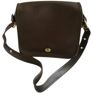 Vintage Coach Stewardess leather messenger bag